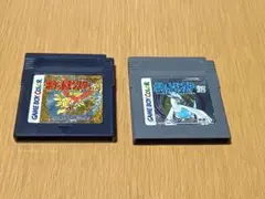 ゲームボーイ ポケットモンスター 金 銀 ソフト 2本セット