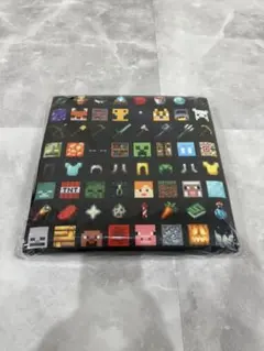 マインクラフト スツールボックス　MINECRAFT ブラック柄　新品未使用