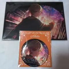 プロセカ はぴこれ 東雲彰人BD アクリル色紙 缶バッジ