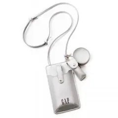 素敵なあの人 2025年8月号 付録 GAP ミニポーチ スマホショルダーバッグ