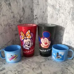ミッキー&ミニー☆タンブラー☆ミニコップセット