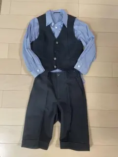 120センチ　入学式&卒園式　フォーマル3点セット