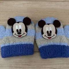ミッキーマウス 手袋 ベビー　ミトン