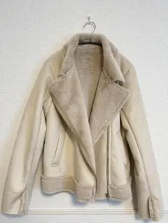 【極美品】COLONY2139 スウェード ジャケット Fサイズ ベージュ ボア