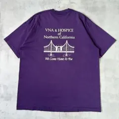 90s USA製　VNA＆HOSPICE　Tシャツ　フルーツ　シングルステッチのサムネイル