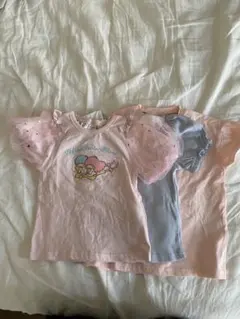 しまむら サンリオ futafuta Tシャツ100 3枚セット