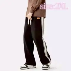 ワイドパンツ メンズ 長ズボン ストリート カジュアル ボトムス