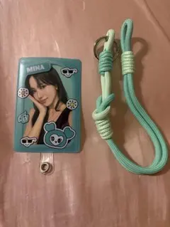 TWICE ミナ　フォンタブ&ストラップ