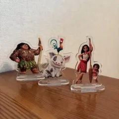 モアナと伝説の海２　アクスタ　全３種セット　モアナ　ディズニー