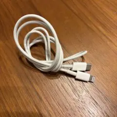 Apple純正ライトニングケーブル ホワイト