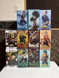 最終価格【送料込】ヒロアカ フィギュア9体 緑谷 爆豪 轟 トガ NOIR
