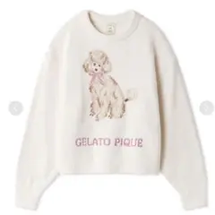 gelato pique アニマルジャガードプルオーバー ロングパンツセット