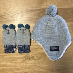 ベビー ニット帽 手袋セット