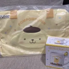 R*y様 サンリオくじ ポムポムプリン キャリーオンバッグ　マグカップ