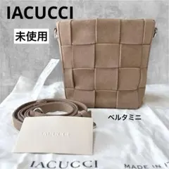 新品 定価74800円 イアクッチ ベルタ ミニ スエード ショルダー バッグ 