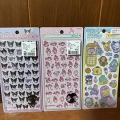 【正規品】サンリオ ボンボンドロップシール ミニ2枚