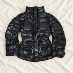 UNIQLO ＋J ジルサンダー 光沢ブラック ダウンジャケット L