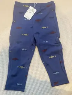 プティマイン　petit main 車柄ズボン　80