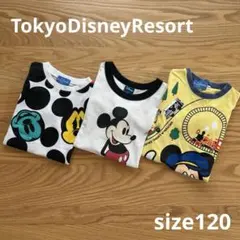 ディズニー リゾート ミッキー Tシャツ 120 まとめ売りのサムネイル