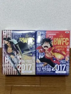 新品未開封品　ワンピース BWFC造型王頂上決戦2017 ルフィ、ミホーク
