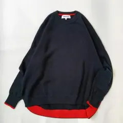 極美品✨《エンフォルド》キャッシュタッチ ニットセーター ウール ゆったり 長袖