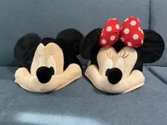 ミッキー、ミニー　ファンキャップ　セット