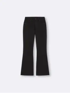 GU スリムフレアジーンズ+EC(丈長め84.0cm)