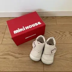 mikihouse ミキハウス ファーストシューズ 12.5cm ホワイト 白