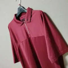 90s/NIKE/TIGER WOODS/ハーフジップ プルオーバー ポロシャツ - メルカリ