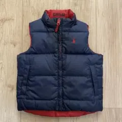 【RALPH LAUREN】リバーシブル　ダウンベスト　12M