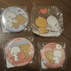 【ミルモカ】カンバッジ 3個とアクリルスタンド1個のセット