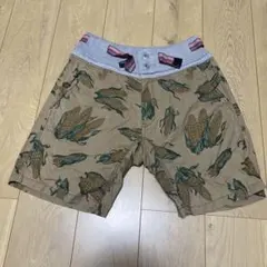 go slow caravan トウモロコシ柄 ショートパンツ サイズ3のサムネイル