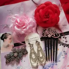 アクセサリーセット パーティー 発表会 演奏会 社交ダンス 結婚式