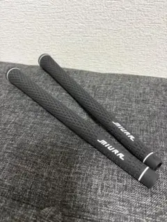 Miuraオリジナルラバーグリップ ブラック 三浦技研ABR バックラインありのサムネイル