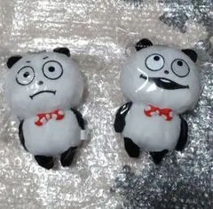 ごきげんぱんだ　カバンに付けれるぬいぐるみ　ごきげんぱんだの三面相　マスコット