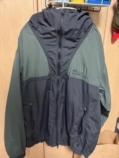 Jack Wolfskin マウンテンパーカー ダークグリーン/ブラック