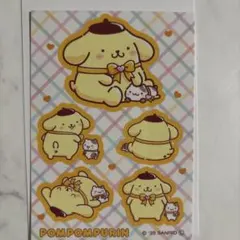 ポムポムプリン　サンリオステッカーシール