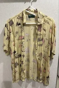 BROWN by 2-tacs 半袖シャツ イエローのサムネイル