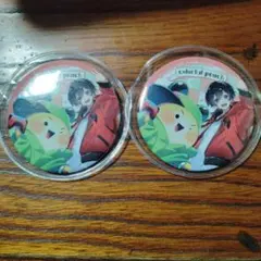 カラフルピーチ シヴァさん ゆあんくん 缶バッジ