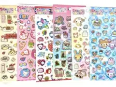 【正規品】平成ハピハピコレクション　全６種類　シール　ステッカー　サンエックス