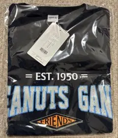 新品タグ付 PEANUTS スヌーピー バックプリント Tシャツ M