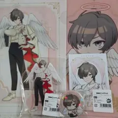 DMMスクラッチ ミルグラム Devil アクスタ 缶バッジ フータ 4点セット 
