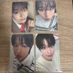 NCT WISH リク トレカ/ステッカー 4枚セット
