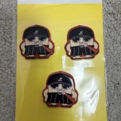 Boom Boom Brothers ぷっくりシール Dabby 3枚