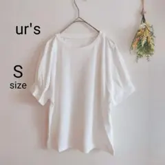 レディース 半袖Tシャツ 白 ホワイト Sサイズ ⑨のサムネイル