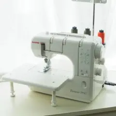 極美品】ジャノメ カバーステッチミシン Torneio 795U 試し縫いのみ 