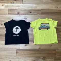 モンベル★バス★くま★Tシャツ★80サイズ