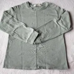 H&M　キッズ　子供　120〜130cm ミントグリーン 長袖カットソー