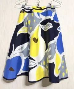 M'S GRACY フレアスカート 40サイズ フルーツ柄のサムネイル