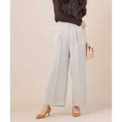 ナノユニバース　ワイドパンツ　ズボン　パンツ　nano universe